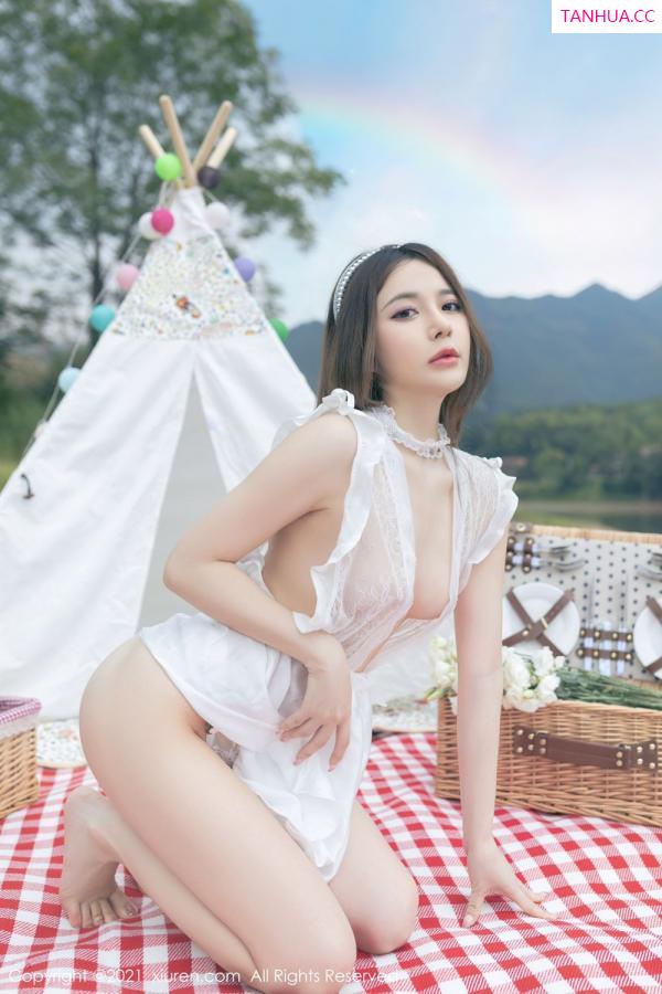 唯美动人鱼子酱Fish 湖畔野餐主题系列